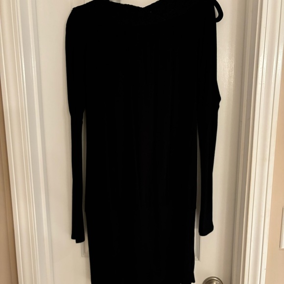 Express Long Sleeve Black Dress | Small - Picture 4 of 7